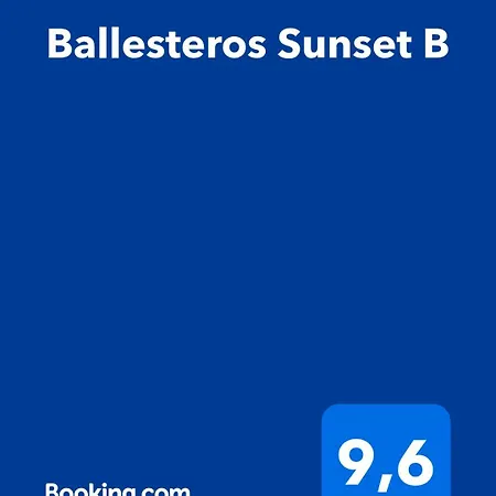 Apartman Ballesteros Sunset B
